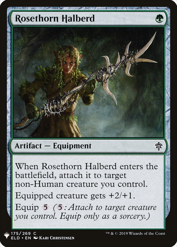 Rosethorn Halberd [Mystery Booster] | Chromatic Games