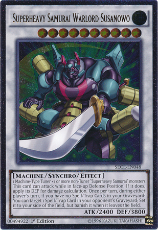 Superheavy Samurai Warlord Susanowo [SECE-EN048] Ultimate Rare | Chromatic Games