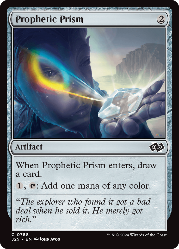 Prophetic Prism [Foundations Jumpstart] | Chromatic Games