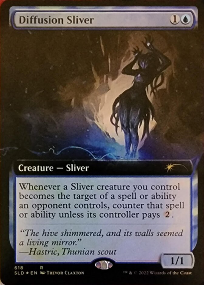 Diffusion Sliver (Extended Art) [Secret Lair Drop Promos] | Chromatic Games