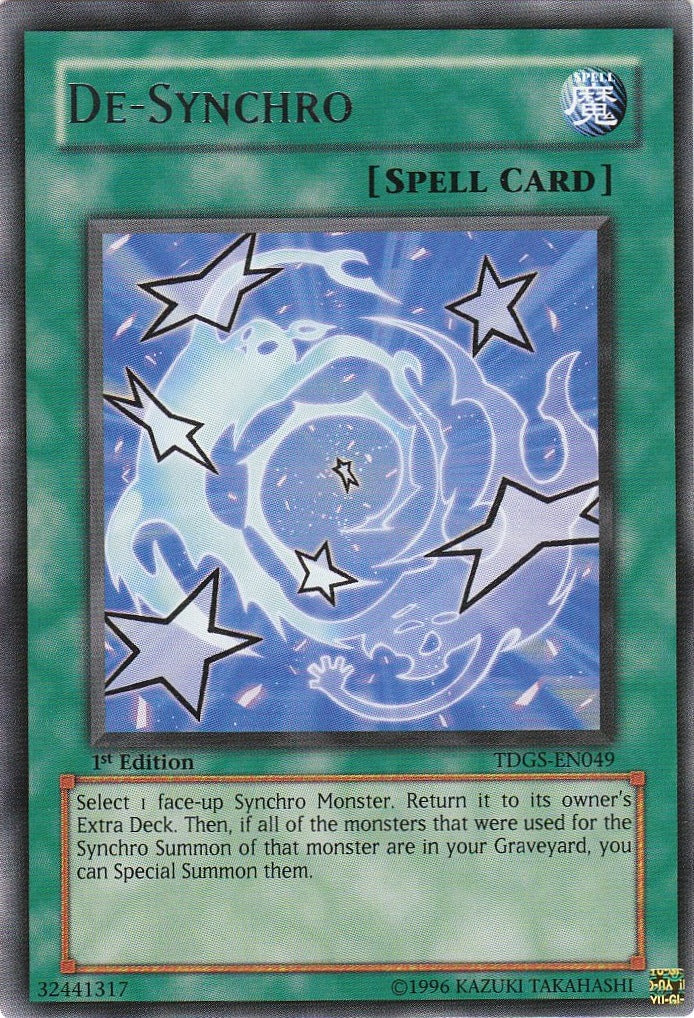 De-Synchro [TDGS-EN049] Rare | Chromatic Games