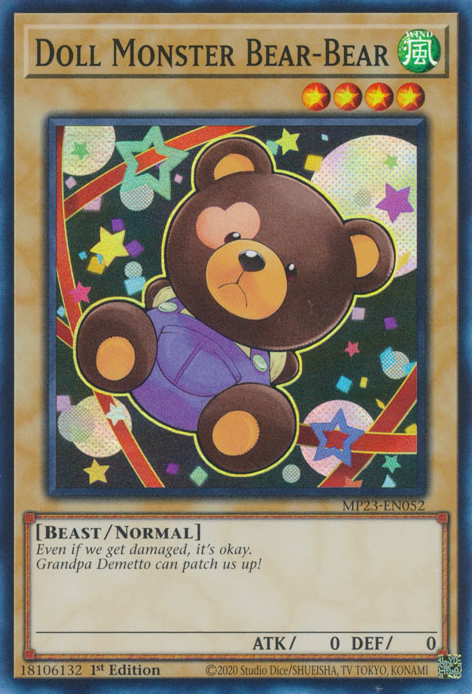 Doll Monster Bear-Bear [MP23-EN052] Super Rare | Chromatic Games