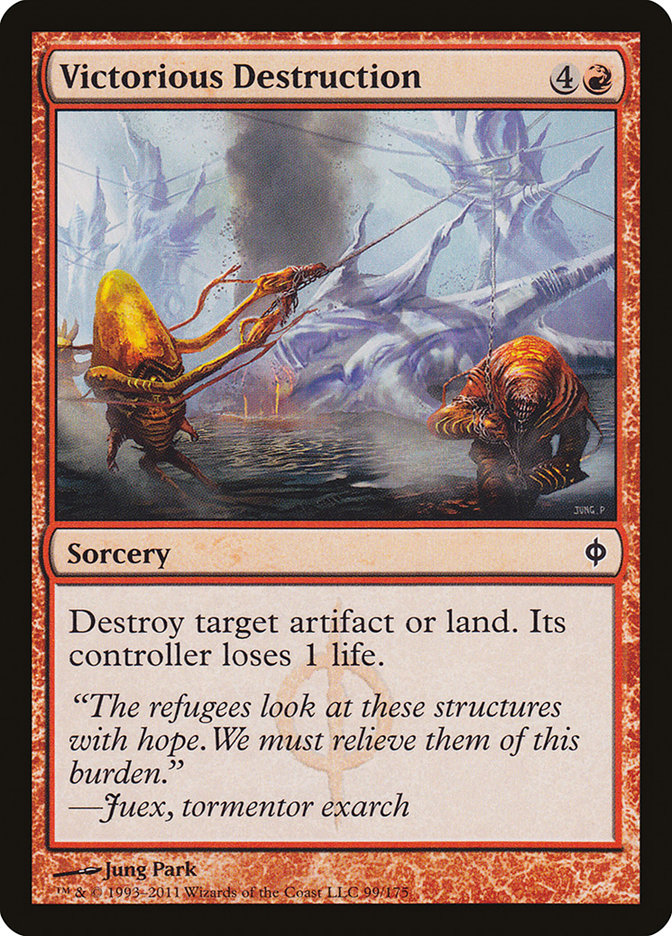 Victorious Destruction 99/175 (New Phyrexia)  | Chromatic Games