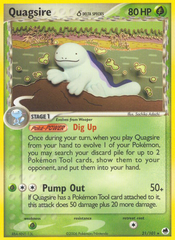 Quagsire (21/101) (Delta Species) [EX: Dragon Frontiers] | Chromatic Games