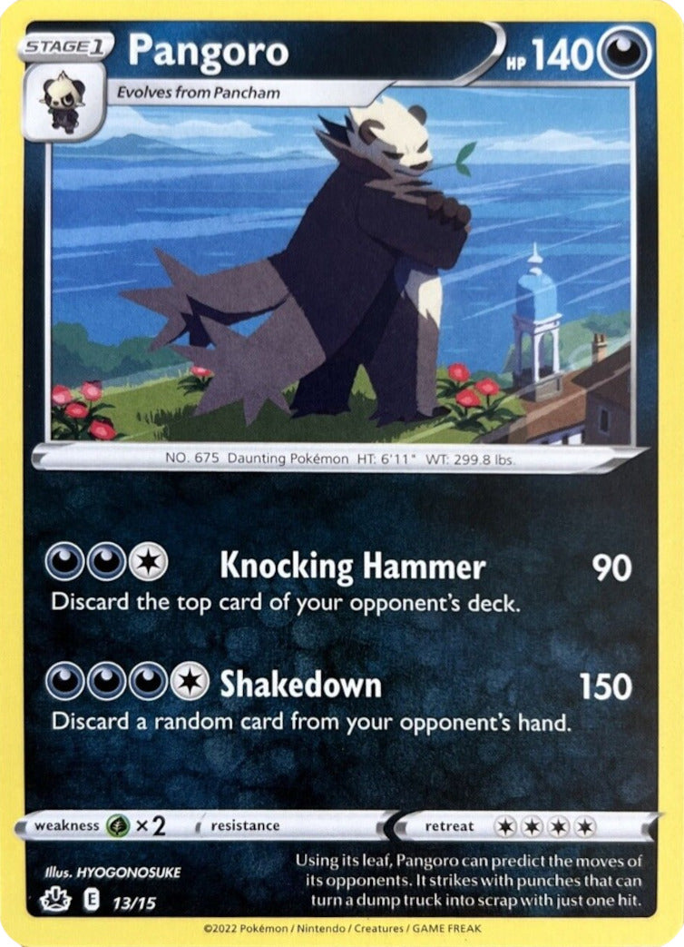 Pangoro (13/15) [McDonald's Promos: Match Battle] | Chromatic Games