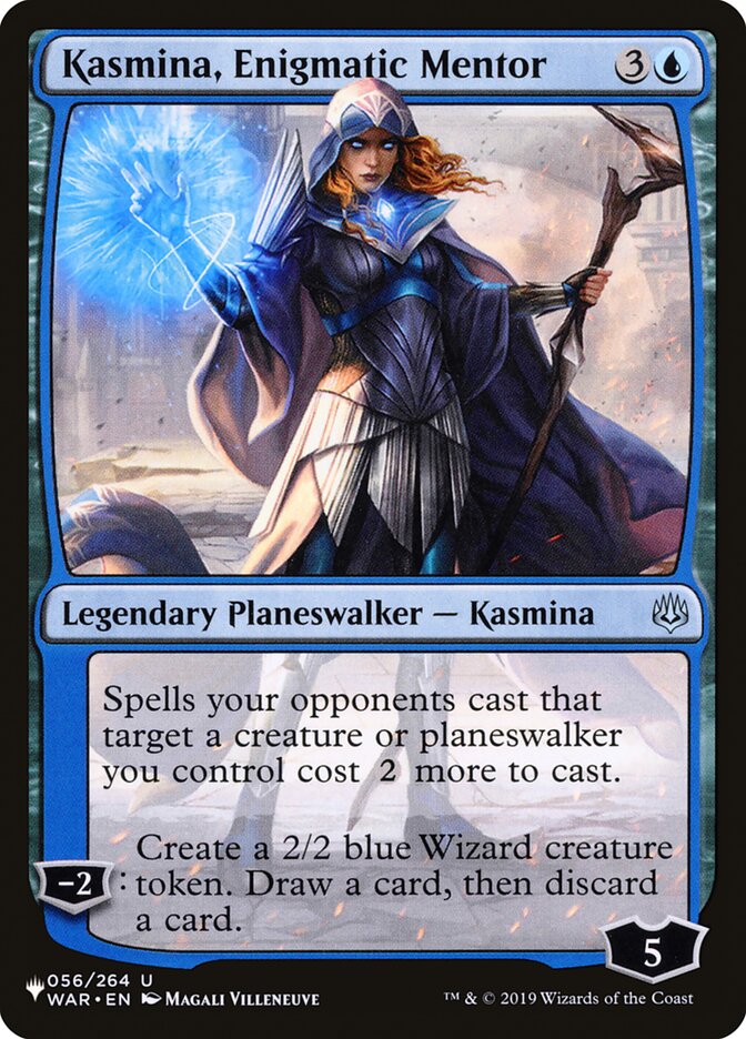 Kasmina, Enigmatic Mentor [The List] | Chromatic Games