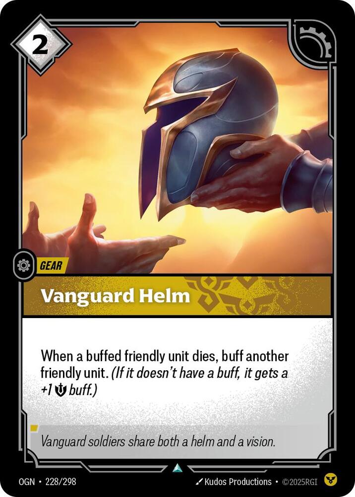 Vanguard Helm 228/298 (Origins)  - Foil | Chromatic Games