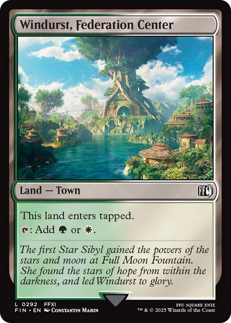 Windurst, Federation Center [FINAL FANTASY] | Chromatic Games