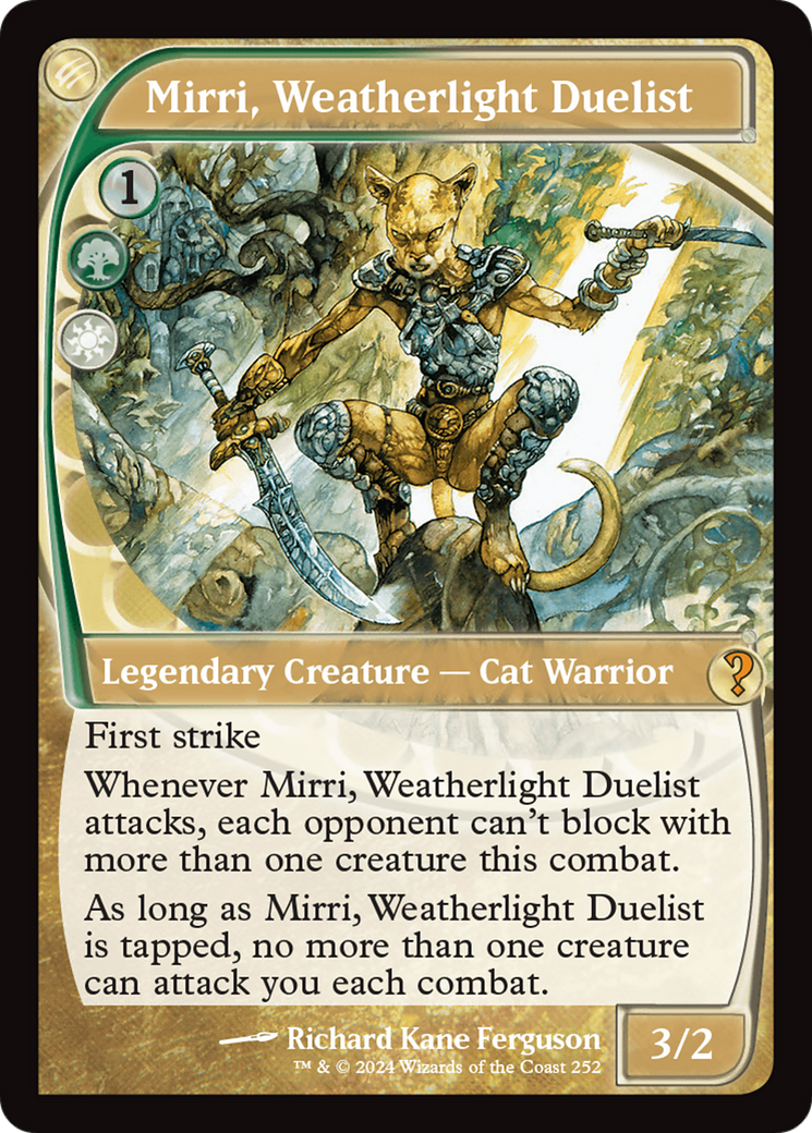 Mirri, Weatherlight Duelist (Future Sight) [Mystery Booster 2] | Chromatic Games