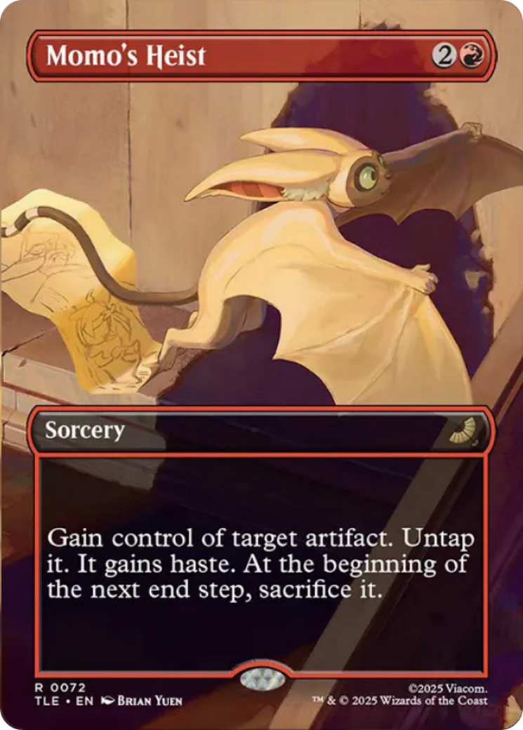 Momo's Heist (Borderless) [Avatar: The Last Airbender: Eternal-Legal] | Chromatic Games