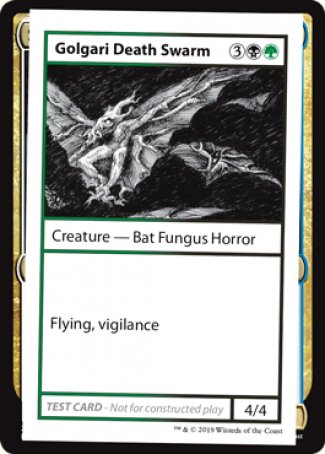 Golgari Death Swarm (2021 Edition) [Mystery Booster Playtest Cards] | Chromatic Games