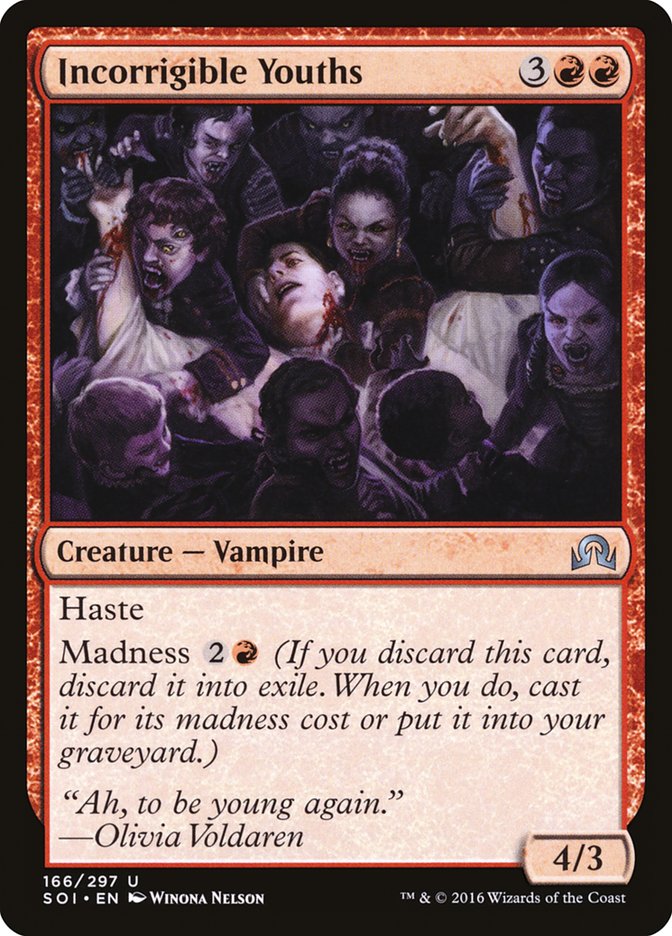 Incorrigible Youths 166/297 (Shadows over Innistrad)  | Chromatic Games