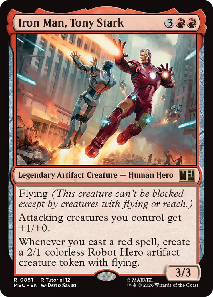 Iron Man, Tony Stark [Marvel Super Heroes Commander] | Chromatic Games