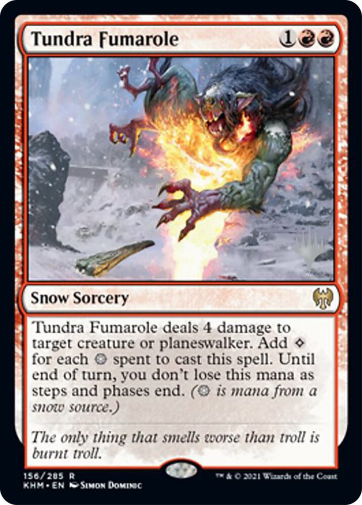Tundra Fumarole 156p/1 (Promo Pack: Kaldheim)  | Chromatic Games