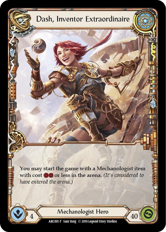 Crucible of Aetherweave // Dash, Inventor Extraordinaire [ARC115 // ARC001] (Arcane Rising) | Chromatic Games