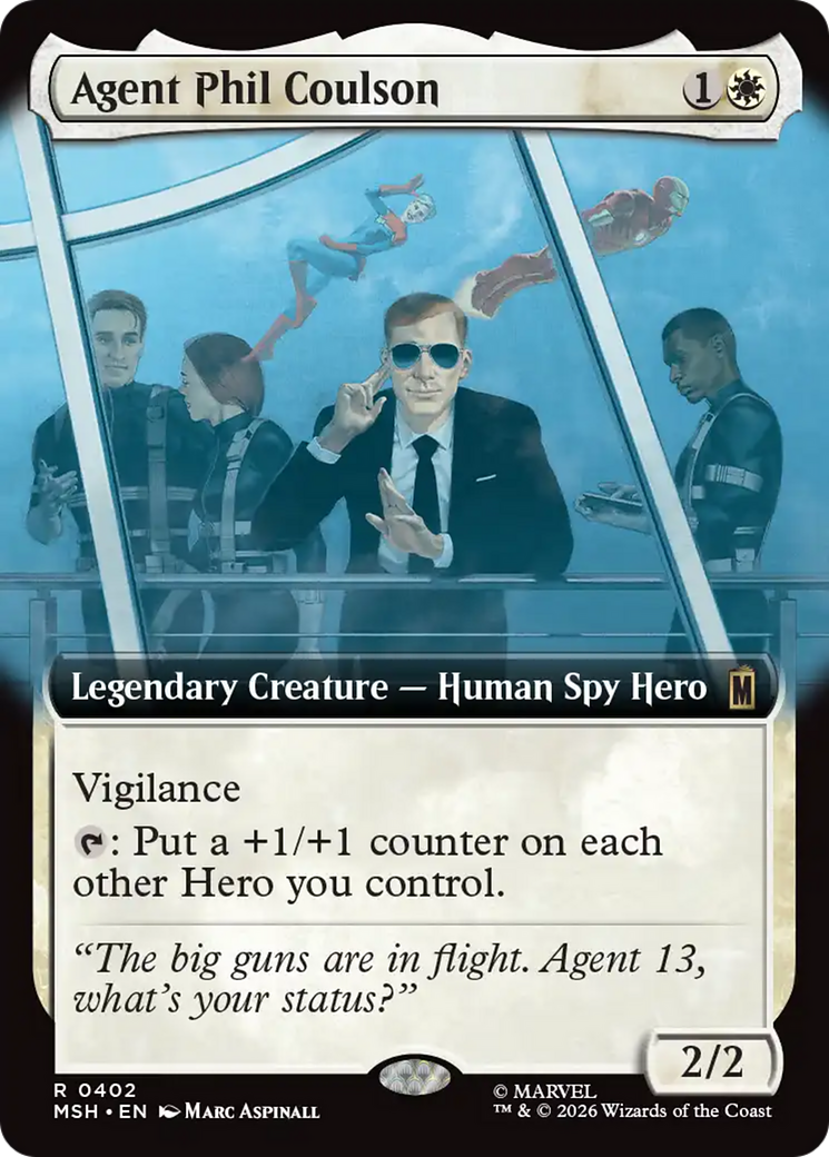 Agent Phil Coulson (Extended Art) [Marvel Super Heroes] | Chromatic Games