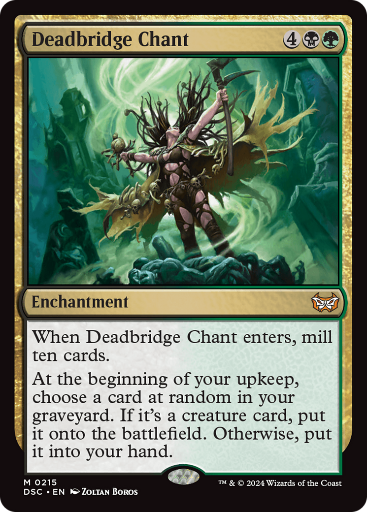 Deadbridge Chant [Duskmourn: House of Horror Commander] | Chromatic Games