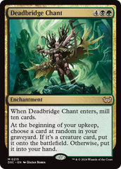Deadbridge Chant [Duskmourn: House of Horror Commander] | Chromatic Games