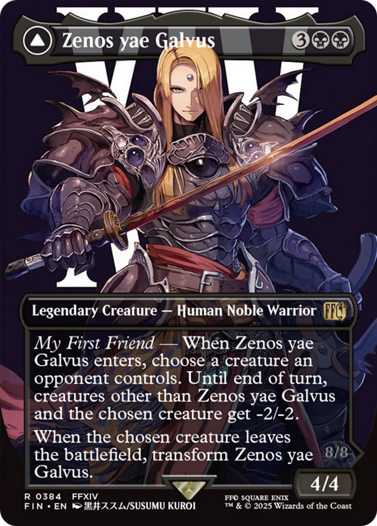 Zenos yae Galvus // Shinryu, Transcendent Rival (Borderless) [FINAL FANTASY] | Chromatic Games