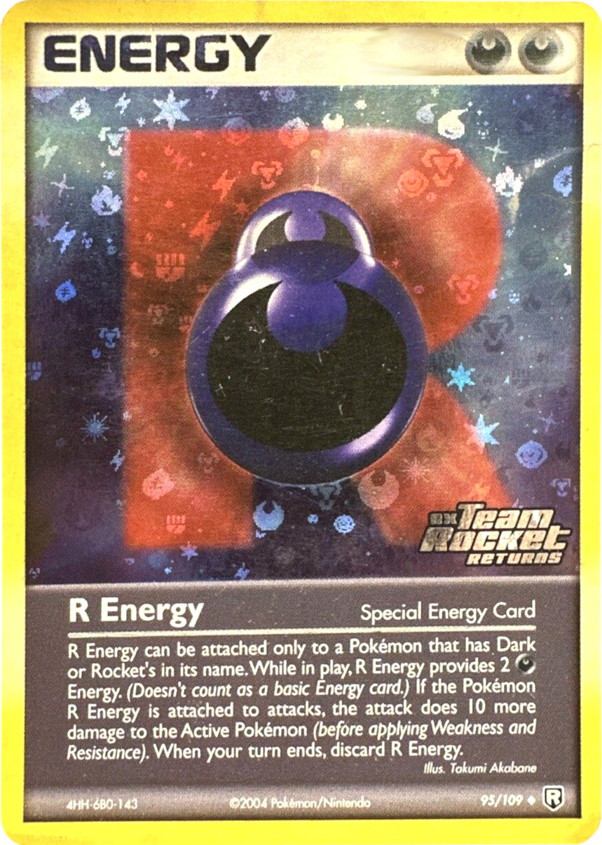 R Energy (95/109) (Stamped) [EX: Team Rocket Returns] | Chromatic Games