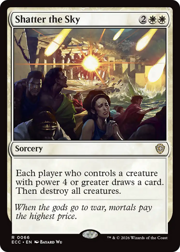 Shatter the Sky [Lorwyn Eclipsed Commander] | Chromatic Games