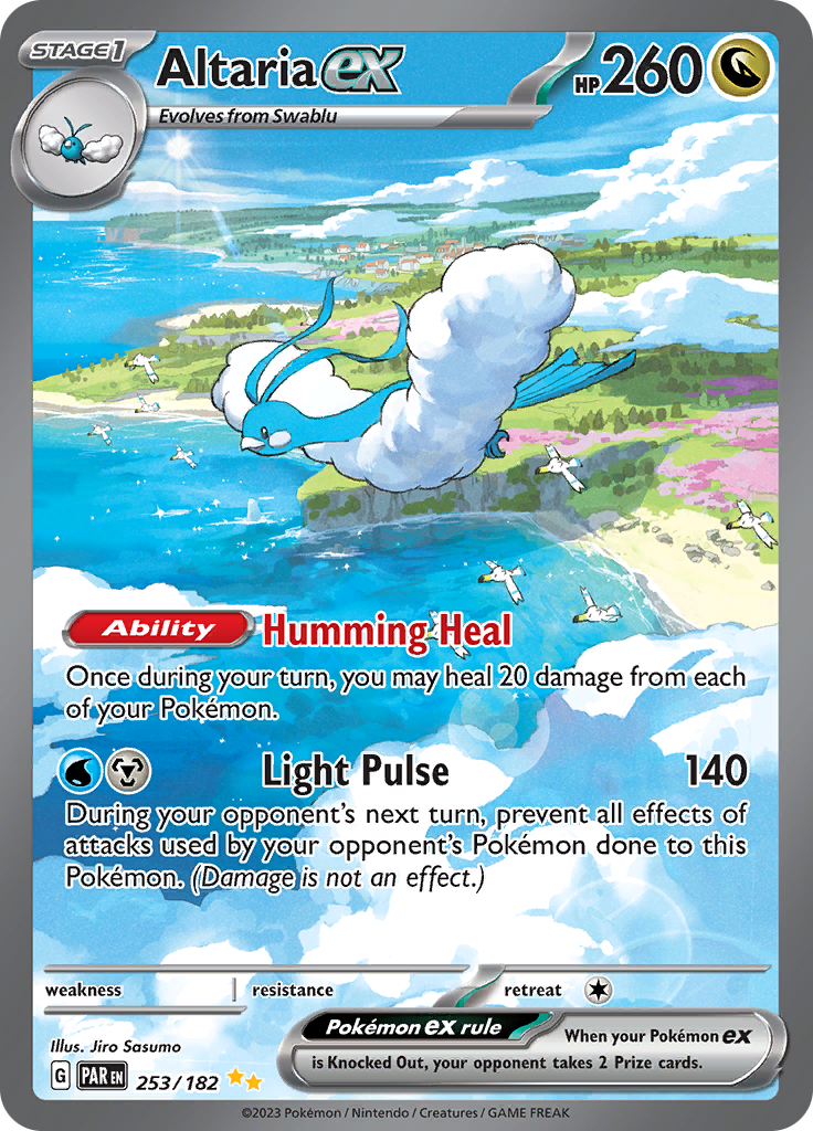 Altaria ex (253/182) [Scarlet & Violet: Paradox Rift] | Chromatic Games