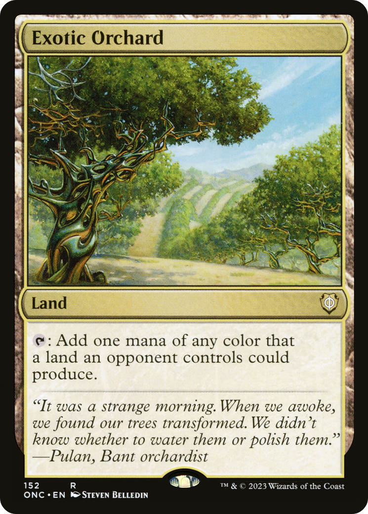 Exotic Orchard [Phyrexia: All Will Be One Commander] | Chromatic Games