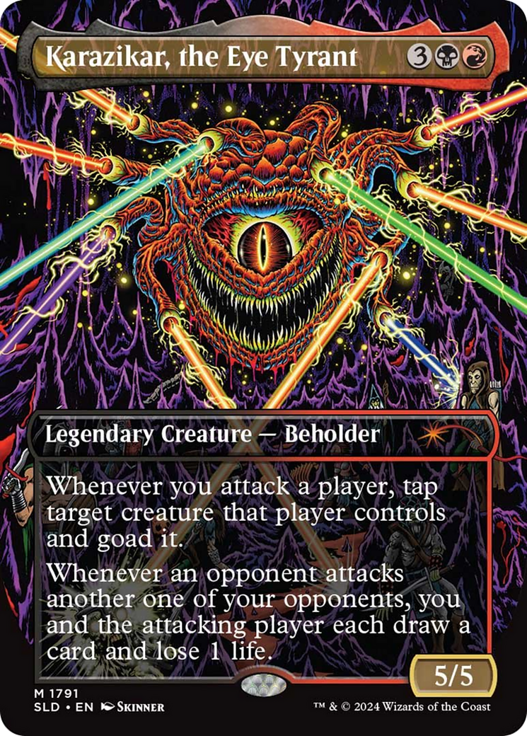 Karazikar, the Eye Tyrant (Rainbow Foil) [Secret Lair Drop Series] | Chromatic Games