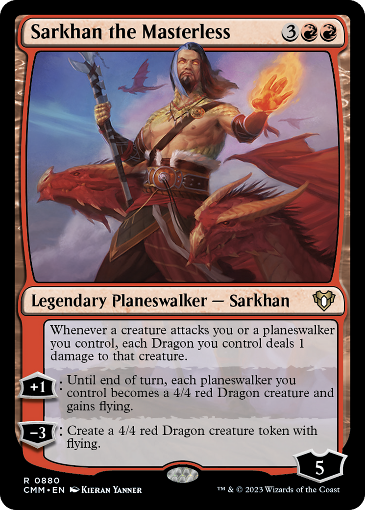 Sarkhan the Masterless [Commander Masters] | Chromatic Games