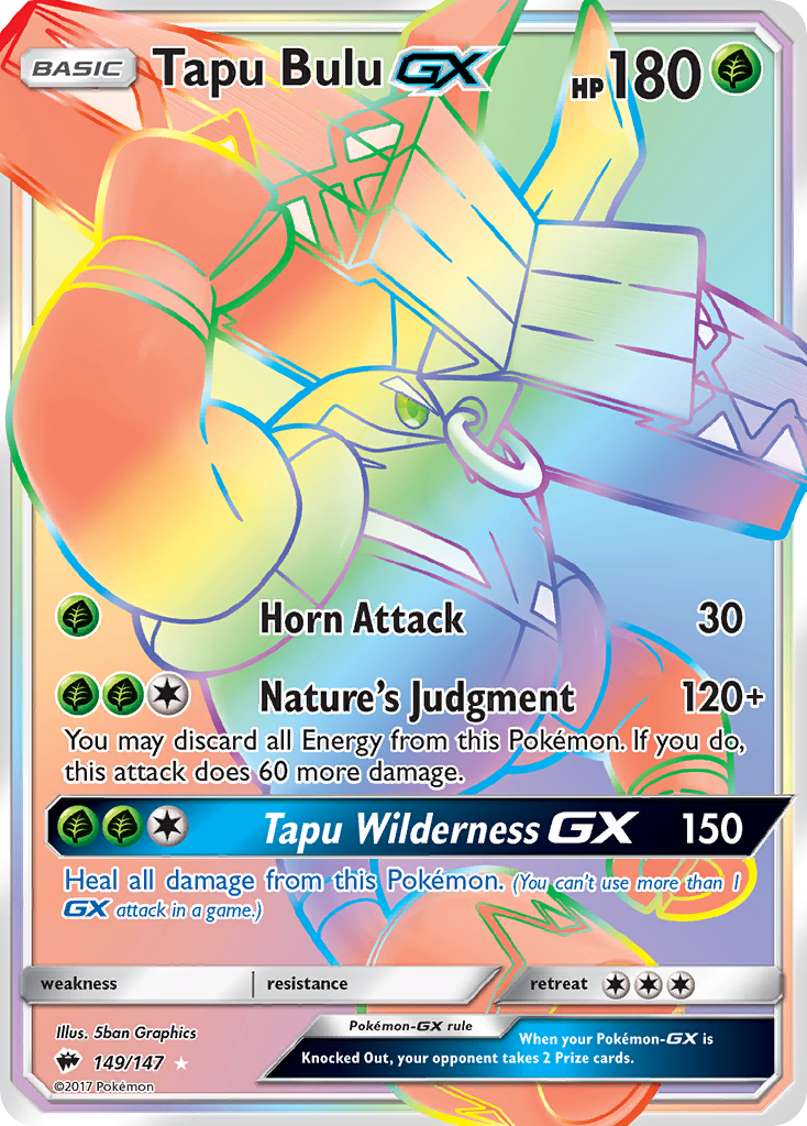 Tapu Bulu GX (149/147) [Sun & Moon: Burning Shadows] | Chromatic Games