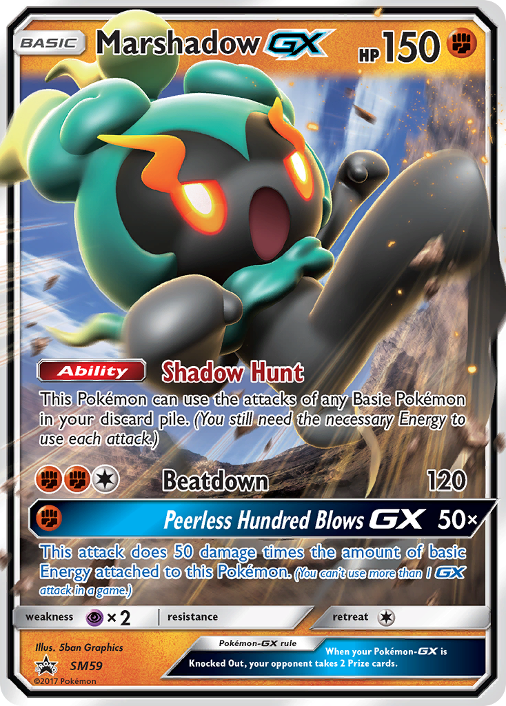 Marshadow GX (SM59) [Sun & Moon: Black Star Promos] | Chromatic Games