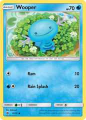 Wooper (25/70) [Sun & Moon: Dragon Majesty] | Chromatic Games