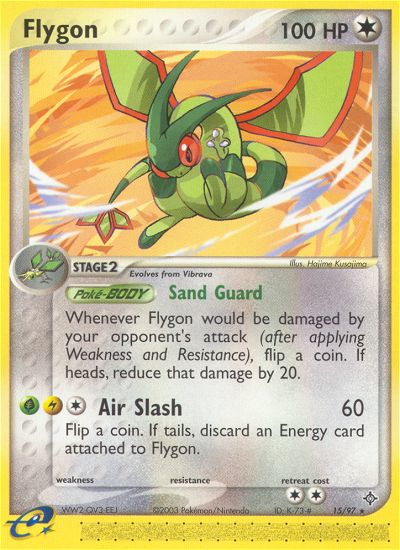 Flygon (15/97) [EX: Dragon] | Chromatic Games