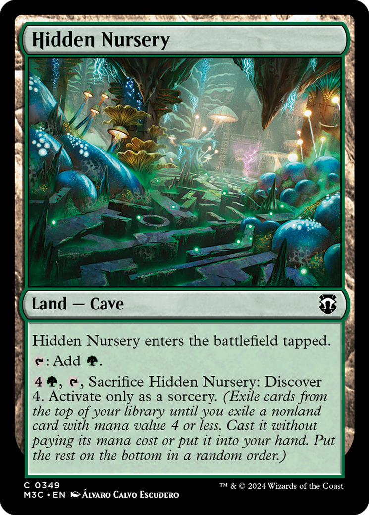 Hidden Nursery (Ripple Foil) [Modern Horizons 3 Commander] | Chromatic Games