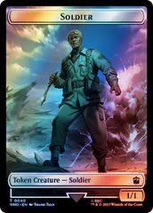 Soldier // Alien Insect Double-Sided Token (Surge Foil) [Doctor Who Tokens] | Chromatic Games