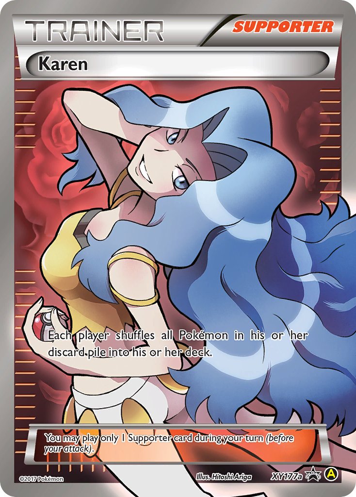 Karen (XY177a) [Alternate Art Promos] | Chromatic Games