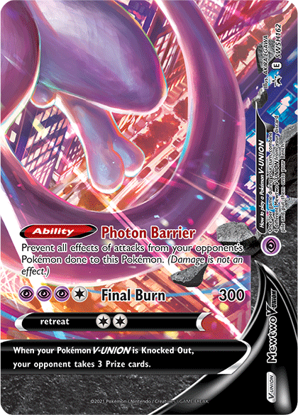 Mewtwo V-Union (SWSH162) [Sword & Shield: Black Star Promos] | Chromatic Games