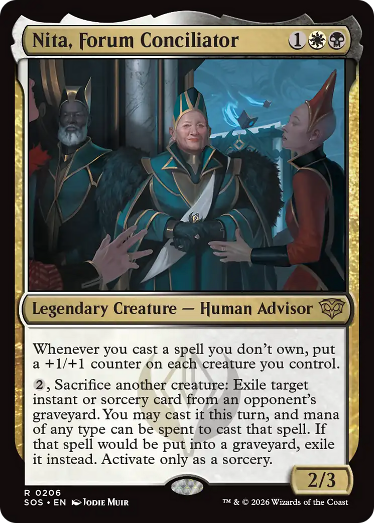 Nita, Forum Conciliator [Secrets of Strixhaven] | Chromatic Games