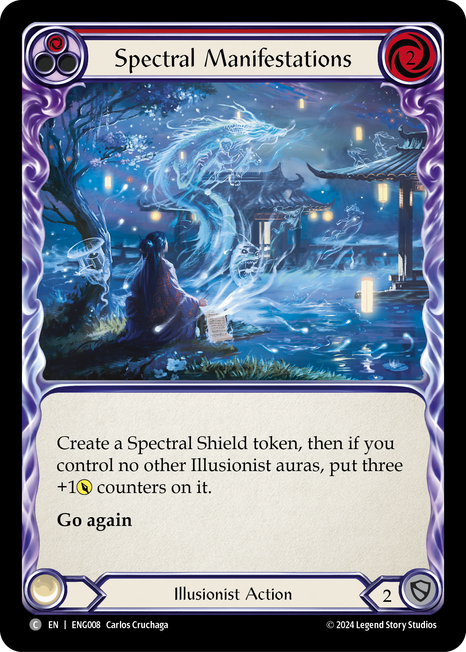 Spectral Manifestations [ENG008] (Part the Mistveil Enigma Blitz Deck) | Chromatic Games