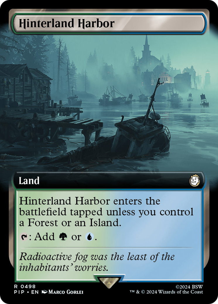 Hinterland Harbor (Extended Art) [Fallout] | Chromatic Games