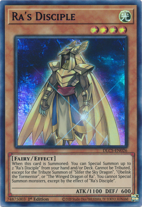 Ra's Disciple (Blue) [DLCS-EN026] Ultra Rare | Chromatic Games