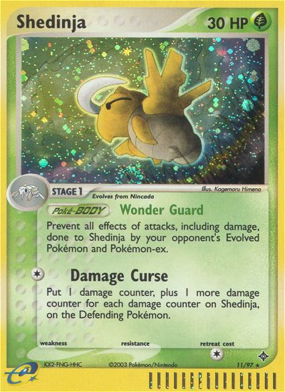 Shedinja (11/97) [EX: Dragon] | Chromatic Games