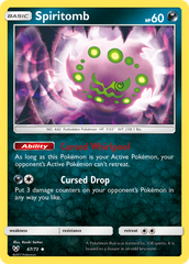 Spiritomb (47/73) [Sun & Moon: Shining Legends] | Chromatic Games
