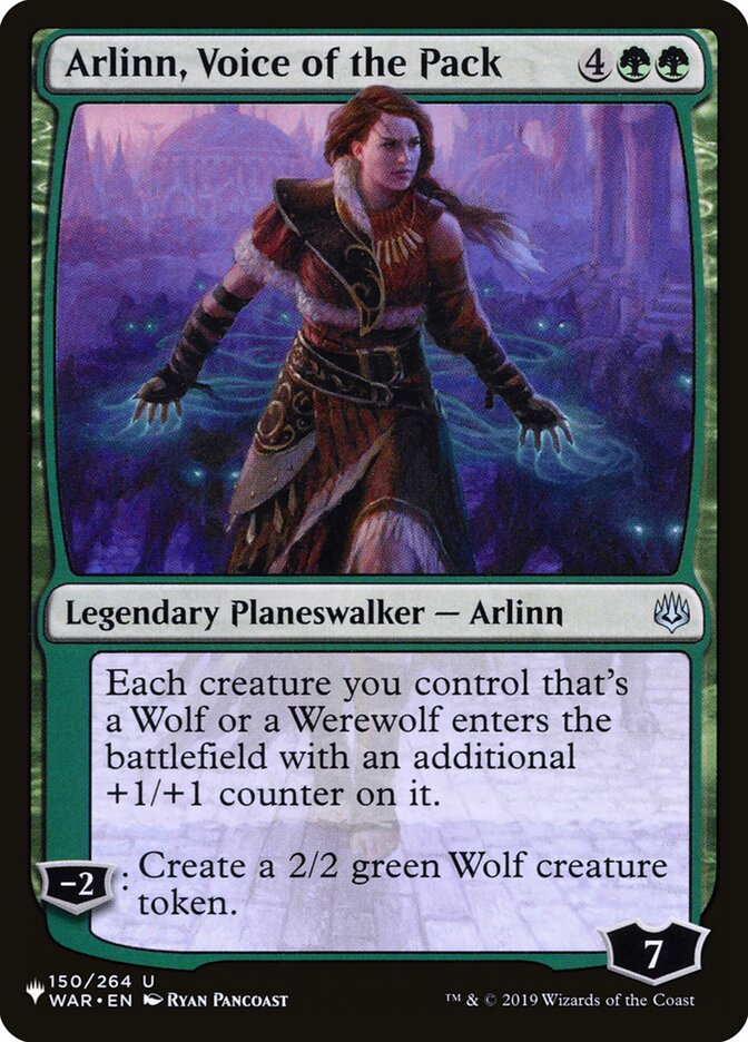 Arlinn, Voice of the Pack [The List] | Chromatic Games