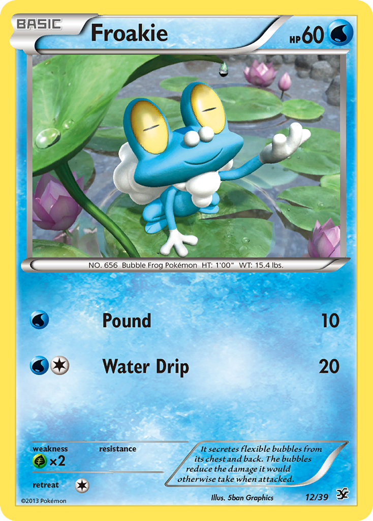 Froakie (12/39) [XY: Kalos Starter Set] | Chromatic Games