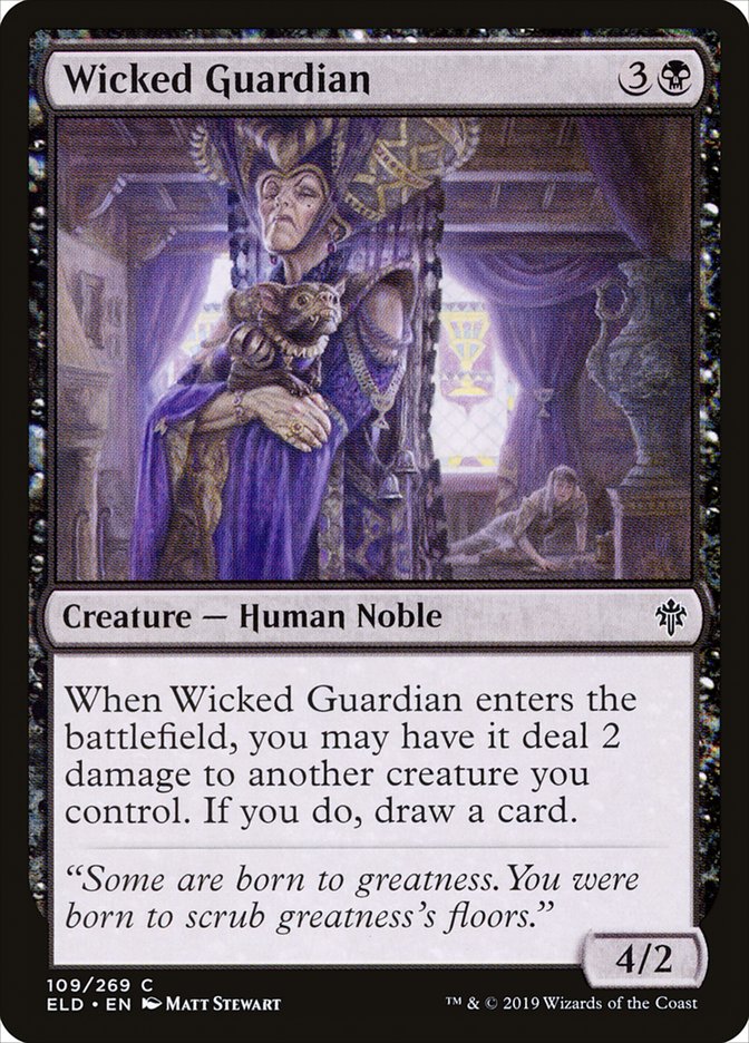 Wicked Guardian 109/269 (Throne of Eldraine)  | Chromatic Games