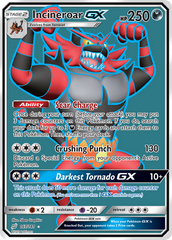 Incineroar GX (167/181) [Sun & Moon: Team Up] | Chromatic Games