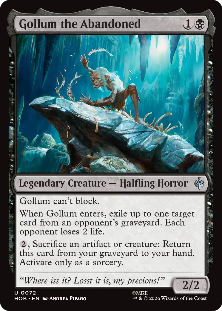 Gollum the Abandoned [The Hobbit] | Chromatic Games