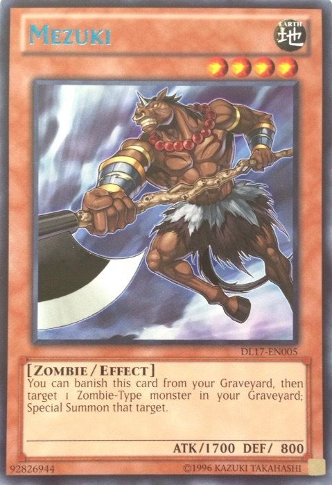Mezuki (Blue) [DL17-EN005] Rare | Chromatic Games