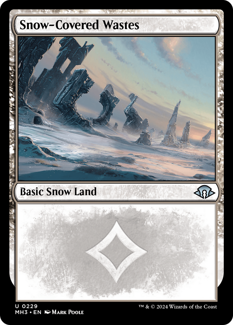 Snow-Covered Wastes (0229) [Modern Horizons 3] | Chromatic Games